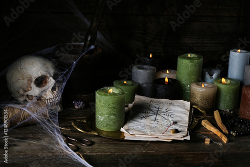 Witch's magic attributes wi...