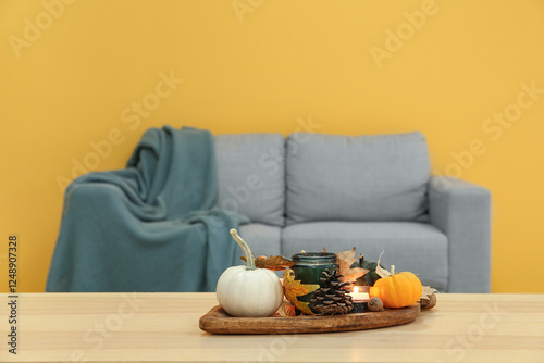 Modern interior of living r...