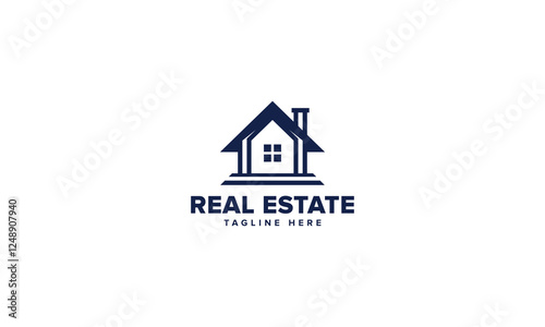 Minimalist Real Estate Logo Collection, Simple and Clean Property Designs