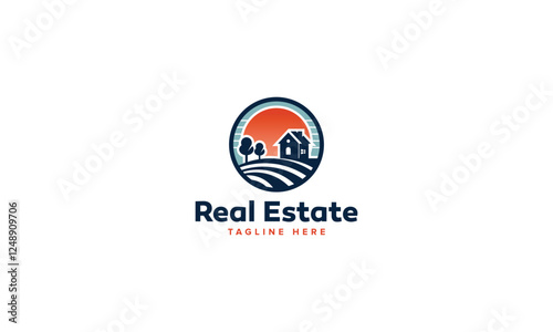 Creative Real Estate Branding, Sleek and Modern Property Logo Set