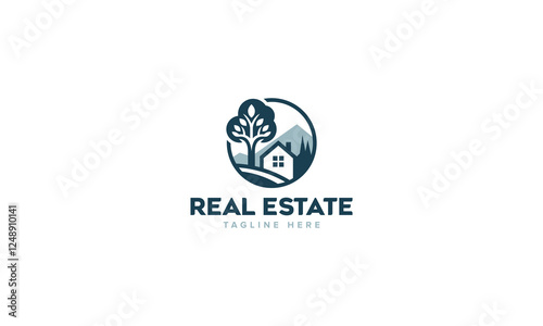 Real Estate Agency Branding Logos, Distinctive Property Identity Solutions