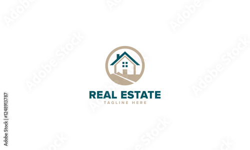 Modern Commercial Property Logos, Contemporary Real Estate Branding