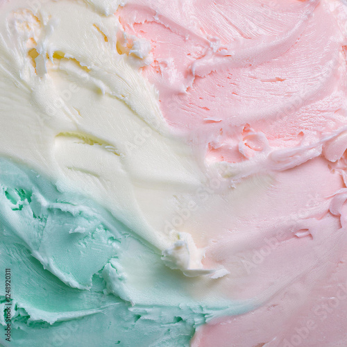 Wallpaper Mural Subtle Soft Pastel Cotton Candy Rainbow Random Color Mixed Colour Ice Cream Gelato Cosmetics Cosmetic Products Makeup Texture 3D Oil Painting Background Screen Torontodigital.ca