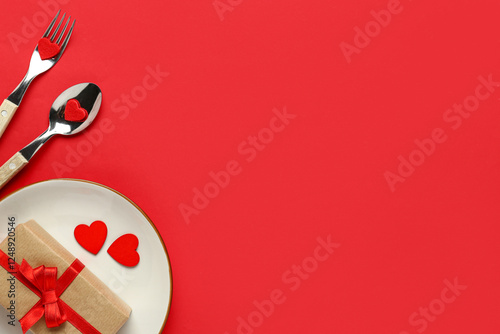 Romantic valentine's day di...