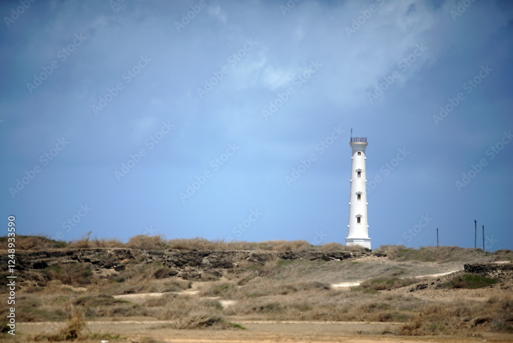 lighthouse on the island of Aruba lighthouse on the island of Aruba