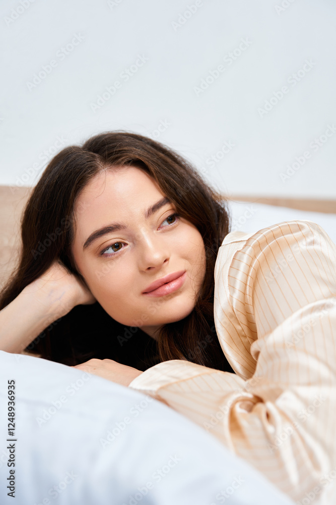 Whispering dreams linger in the gentle light of a serene morning Whispering dreams linger in the gentle light of a serene morning