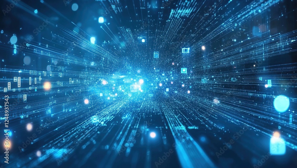 Exploring the Digital Universe: Data Streams Visualized in a Futuristic Cyberspace Abstract. A Journey Through Infinite Networks. Exploring the Digital Universe: Data Streams Visualized in a Futuristic Cyberspace Abstract. A Journey Through Infinite Networks.