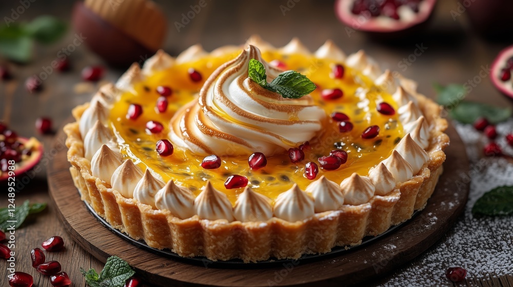 Passion Fruit Fragrant Fruit Tart Passion Fruit Fragrant Fruit Tart