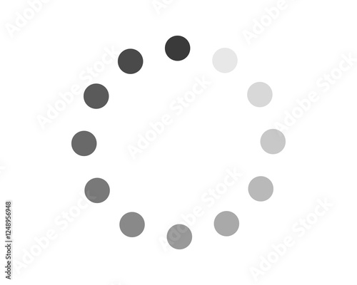 Loading bar status icon. Vector illustration. Vector loaded icons. Download progress. Donload or Upload.