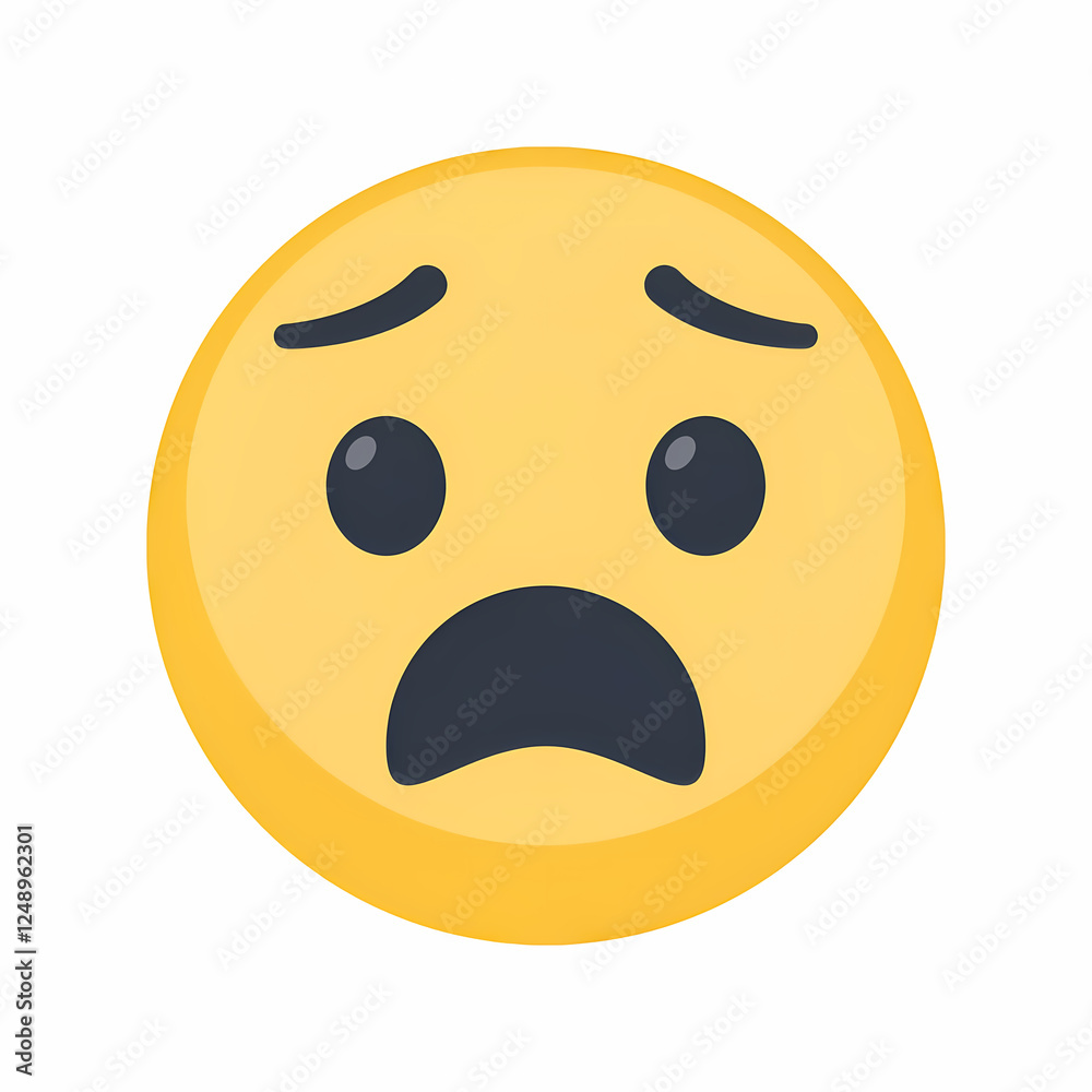 Fototapeta premium Worried Face 