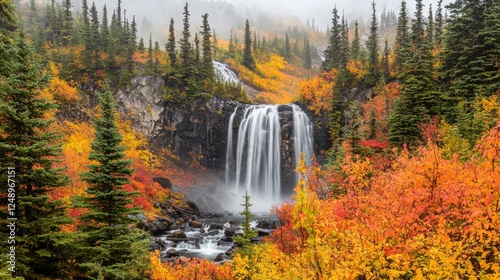 Additional variations of waterfalls, mountain landscapes, misty forests, and hidden cascades. --chaos 20 --ar 16:9 --quality 2 --v 6.1 Job ID: a439ecf4-798d-4751-a9a5-86eafb9ec425