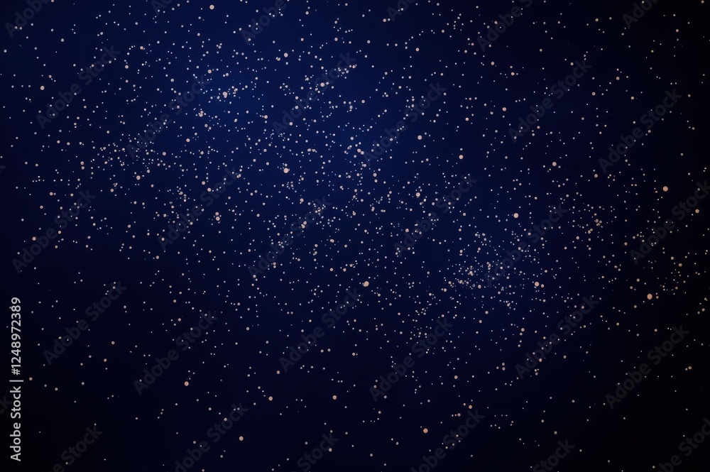 Fototapeta premium Night Sky with Scattered Stars