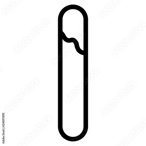 Greater than symbol line