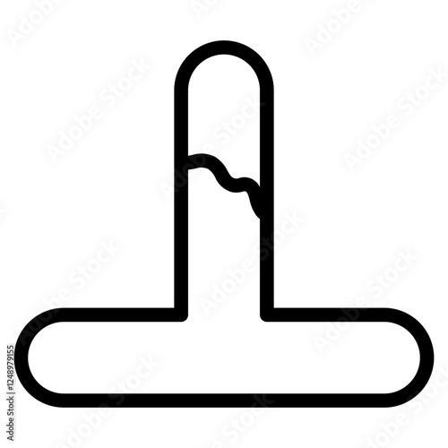 perpendicular symbol line