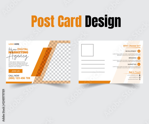 Creative Corporate Post Card Design