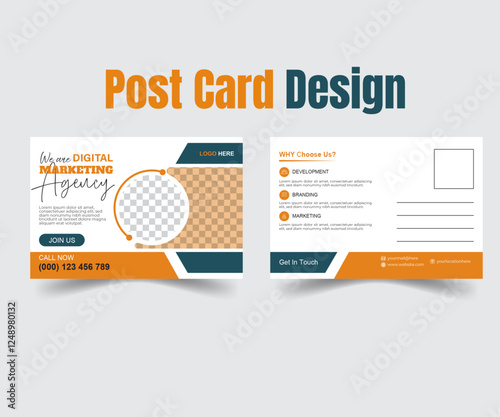 Creative Corporate Post Card Design