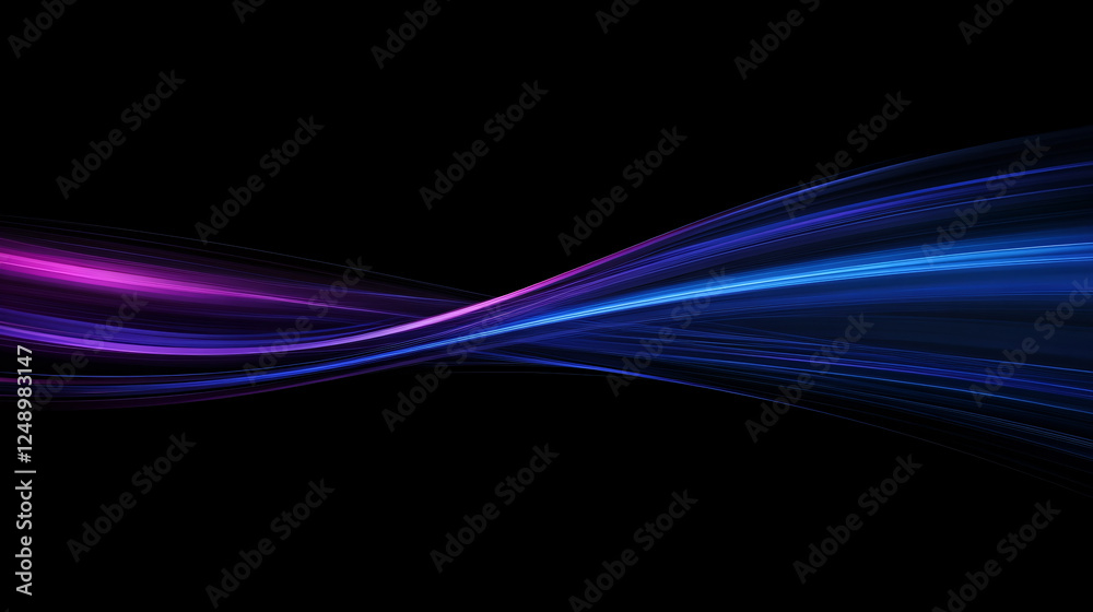 Naklejka premium Abstract curve technology background