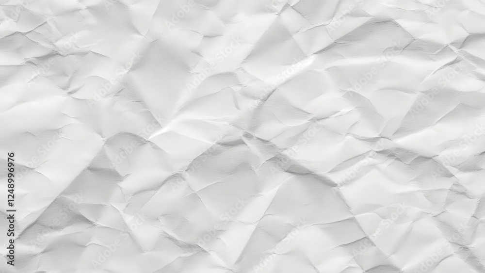 White Crumpled Paper Texture White Crumpled Paper Texture