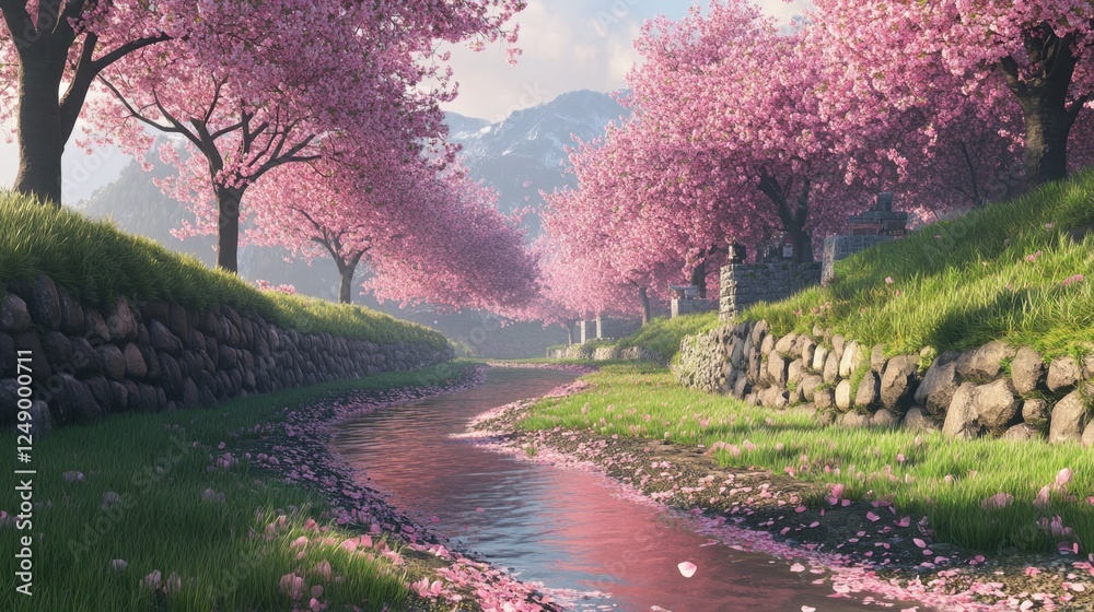 The cherry blossoms in the park are in full bloom, painting the scene with delicate pink hues and a touch of spring magic.
The cherry blossoms in the park are in full bloom, painting the scene with delicate pink hues and a touch of spring magic.