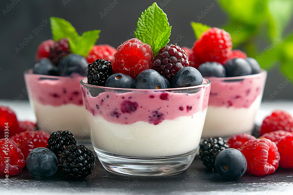 berry yogurt parfait artistic berry yogurt parfait artistic