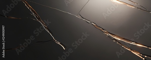 A Cool Slate Background Wallpaper with Radiant Bronze Light, Banner Header