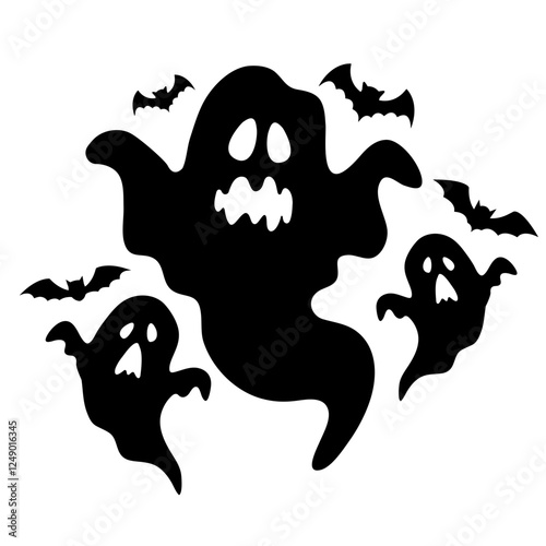Ghost silhouette