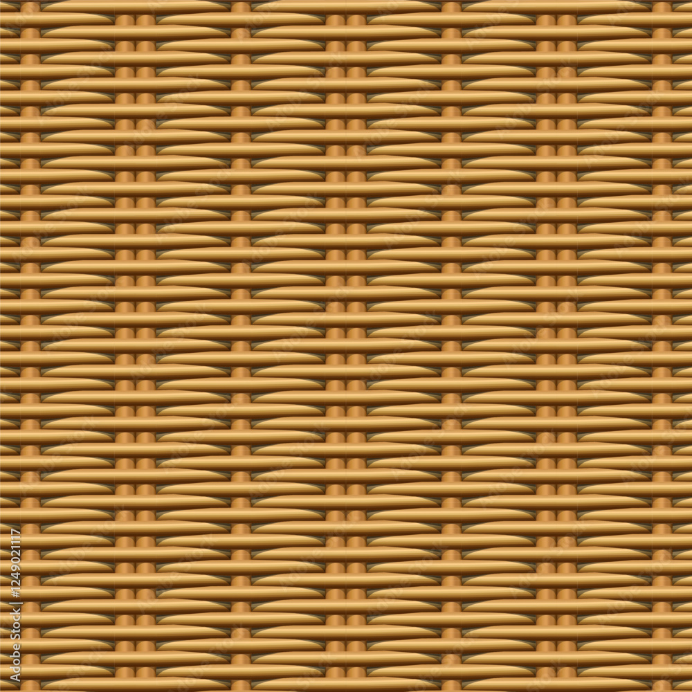 Seamless wicker texture pattern with realistic woven details, perfect for backgrounds and design projects Seamless wicker texture pattern with realistic woven details, perfect for backgrounds and design projects