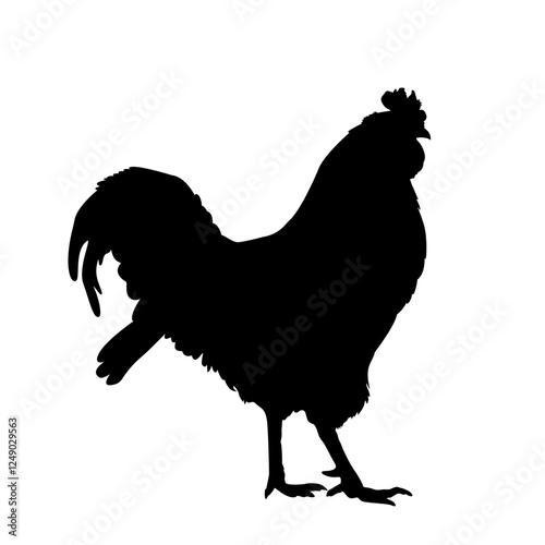 Chicken Silhouette Clipart
