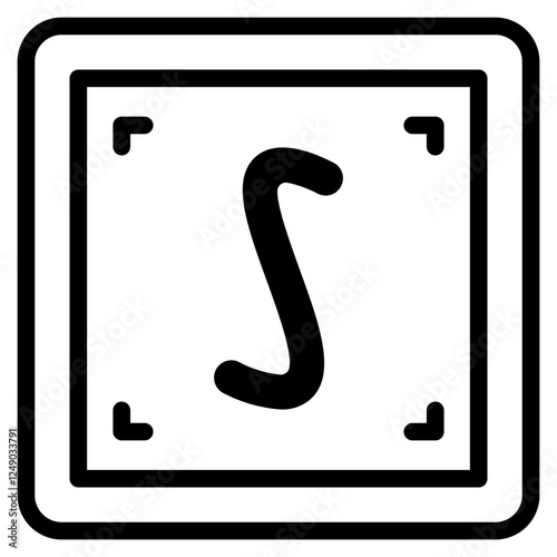 Integral symbol dualtone