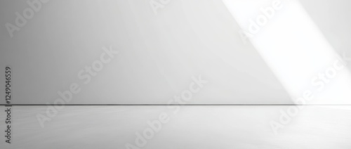 Wallpaper Mural Bright and Spacious Empty Room with White Wall and No Furniture, Ideal for Minimalist Design or Background Usage in Photography Projects Torontodigital.ca