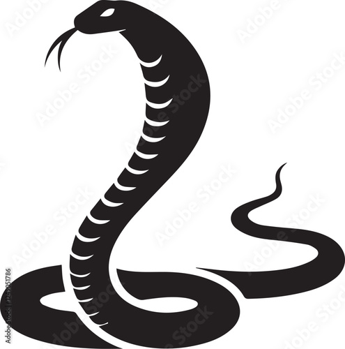 snakes silhouette