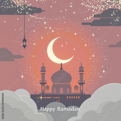 Happy Ramadan Nightscape