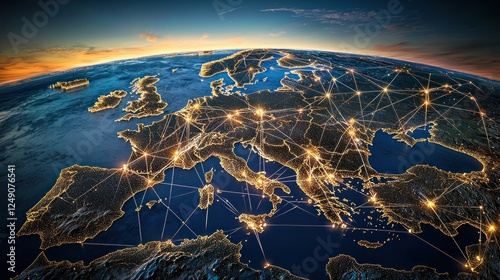 Europe's interconnected global network
