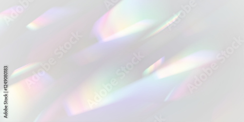 Gorgeous Christmas background with glowing dust. Png Rainbow light and crystal dust. Png Crystal shimmering with rainbow effect. Png Background with light bokeh effect. 