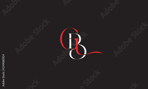 GB, BG, G, B Abstract Letters Logo Monogram	