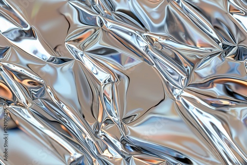 Polished steel surface industrial workshop texture background contemporary environment close-up view seamless tile pattern
