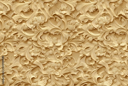 Seamless vintage paper texture aged edges yellowed tones background pattern textiles