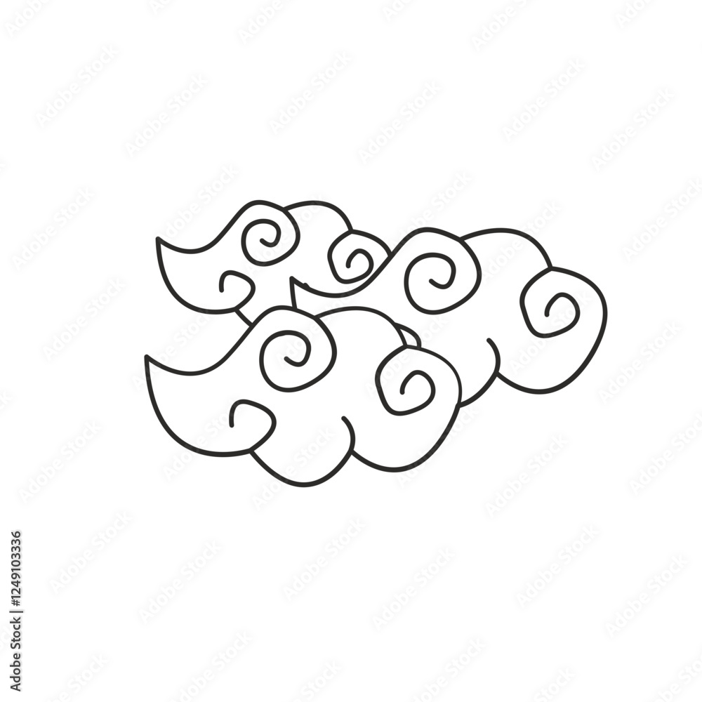 outline simple icon japan illustration outline simple icon japan illustration