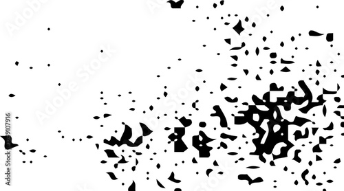 Grunge background. Abstract mild textured effect. Vector Illustration. Black isolated on white. EPS10.