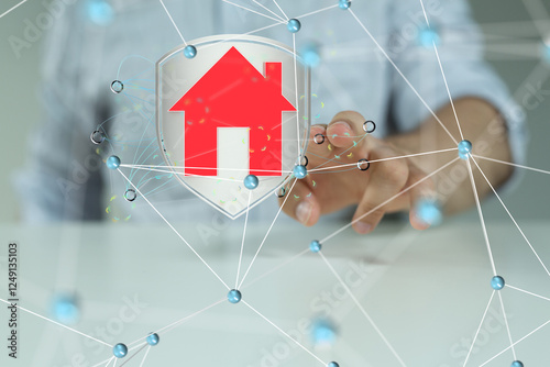 house. data Big data visual...