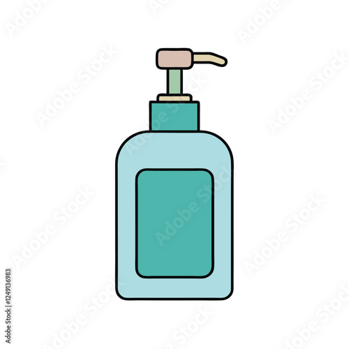 Hygiene Product Soap Dispenser Vector