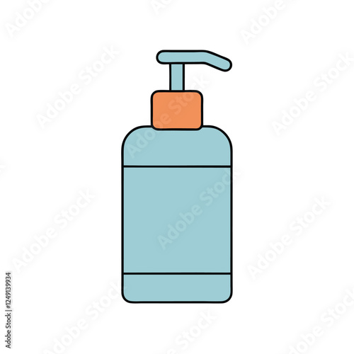 Hygiene Product Soap Dispenser Vector
