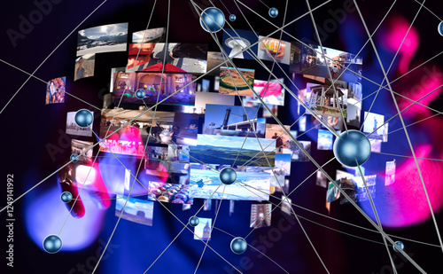 streaming data picture vide...