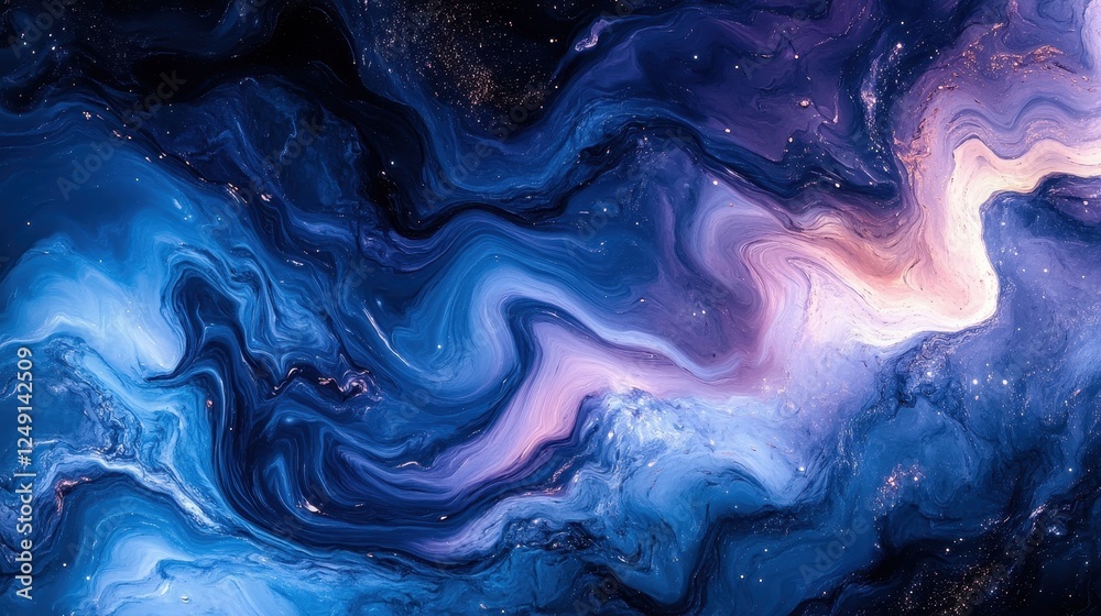 Cosmic swirls, abstract art, galaxy background, design Cosmic swirls, abstract art, galaxy background, design