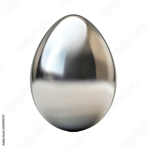 golden egg with silver egg