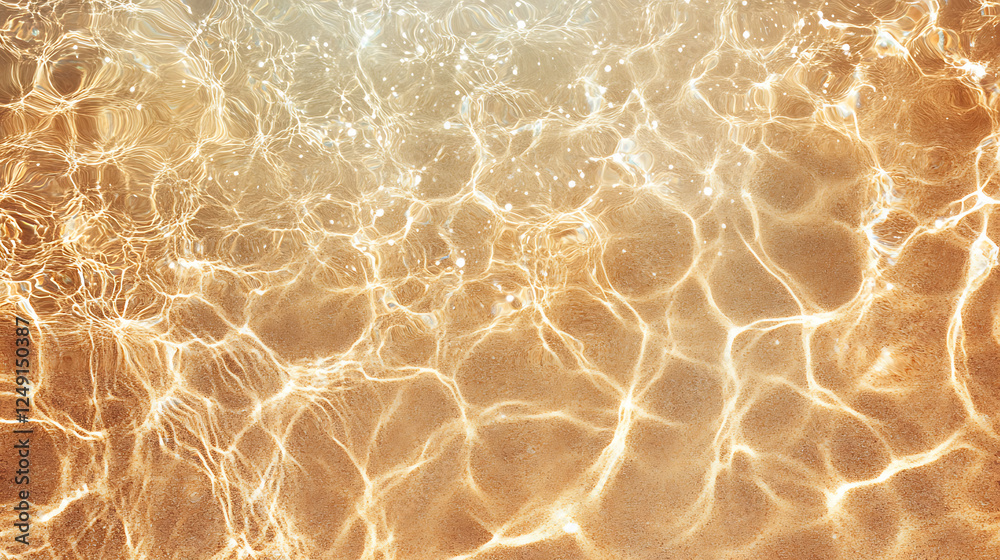Dynamic water splash, bubbles, ripples, underwater light rays and tranquil ocean views Dynamic water splash, bubbles, ripples, underwater light rays and tranquil ocean views