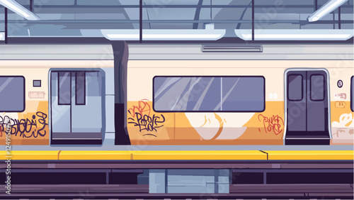 New York’s Urban Canvas- Graffiti on the Subway