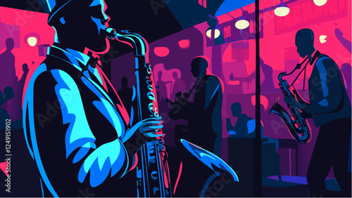 Harlem’s Jazz Scene- A Lively Night of Music