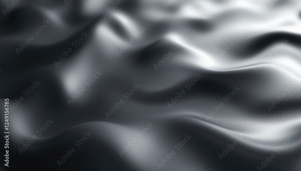Abstract Dark Gray Wavy Surface Texture Background Abstract Dark Gray Wavy Surface Texture Background