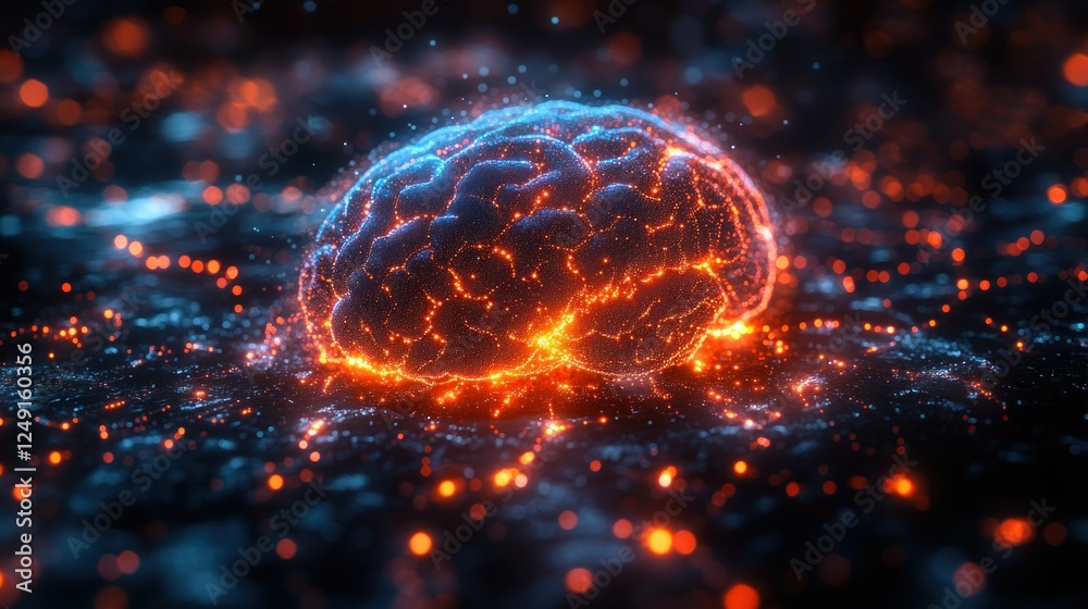 The Glowing Brain: A Digital Representation of Neural Activity The Glowing Brain: A Digital Representation of Neural Activity